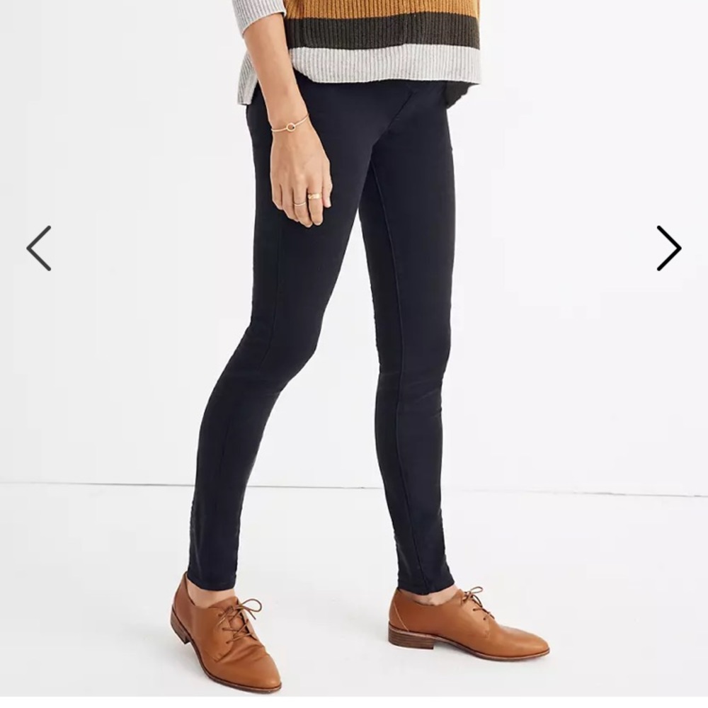 Maternity denim from Madewell-over the belly panel